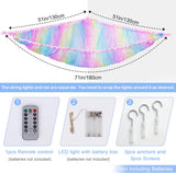 Hamaca para Peluches Basumee con Luz LED, Control Remoto