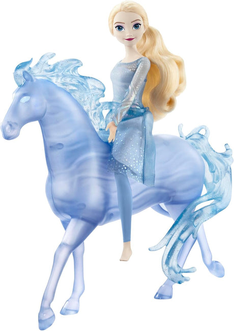 Juguetes Disney Frozen Mattel, Elsa y Nokk, Set de Moda y Figura