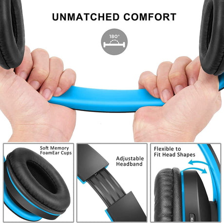 Auriculares Bluetooth ZIHNIC, inalámbricos y con micrófono, modelo ZH-1