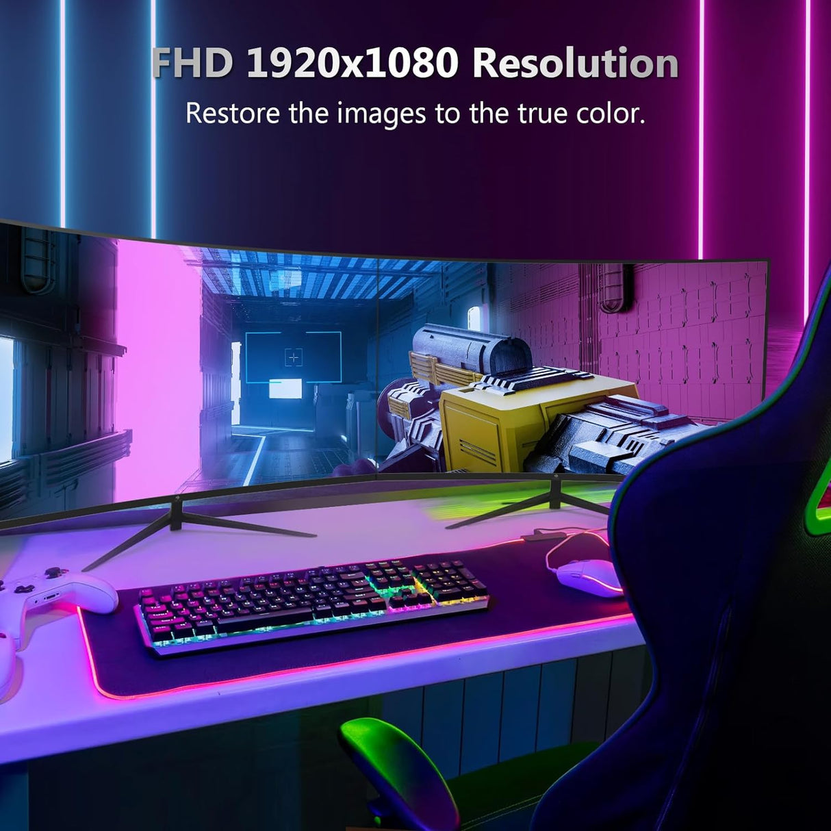 Monitor Curvo Gaming Z-Edge 27 240Hz 1ms UG27P Freesync
