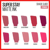 Lápices Labiales líquido de tinta mate rosa oscuro