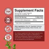 CoQ10 Líquido 200mg Suplemento, Alta Absorción, Salud Cardiaca