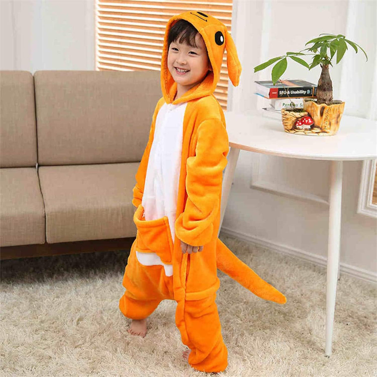 Pijama de animales  de Halloween para niños talla