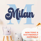 Pegatinas Personalizadas Nombre e Inicial - Decoración Infantil