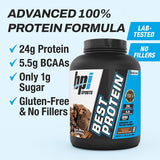 Proteína en Polvo BPI Sports Best Protein 100% Whey 5.1lbs