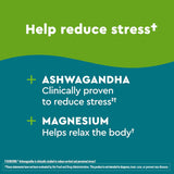 Suplemento Nature Made  Ashwagandha 125 mg magnesio  54 cáp
