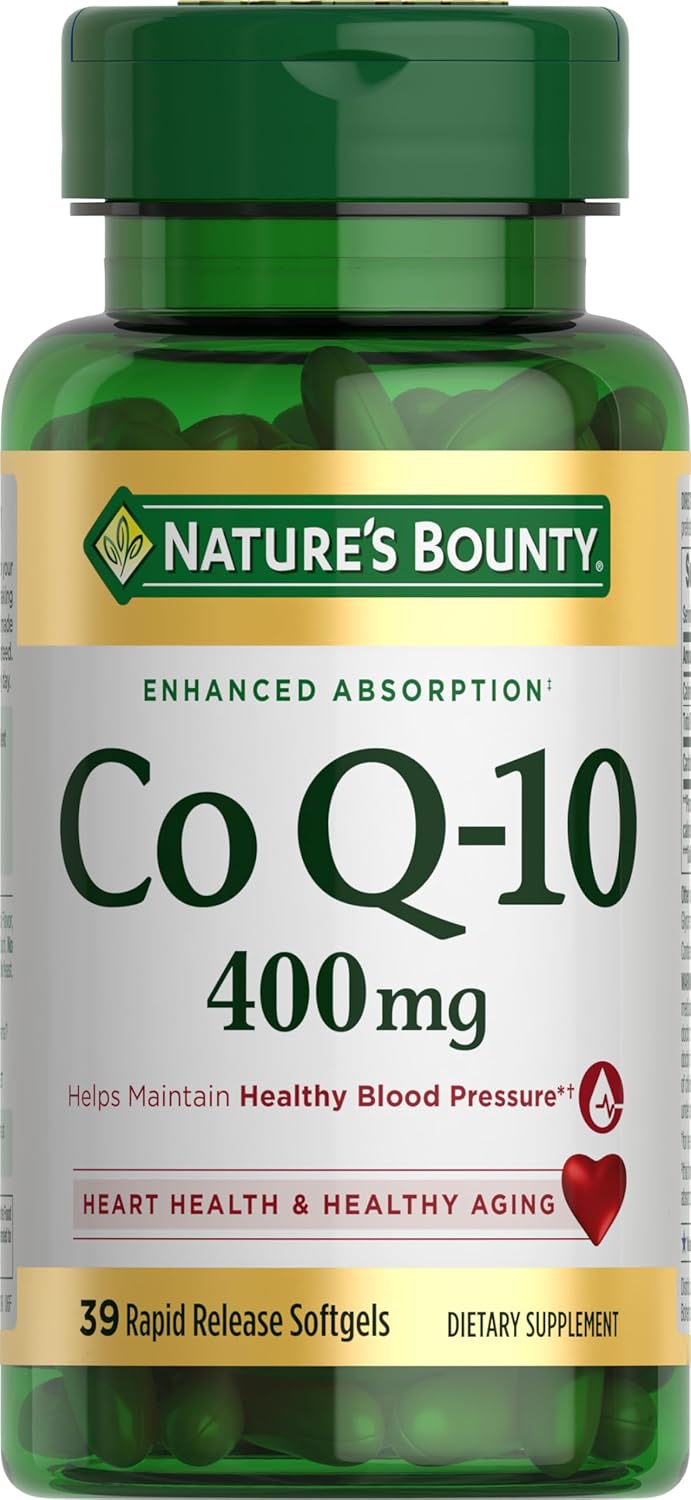 Natures Bounty Co Q-10 400mg 39 softgels
