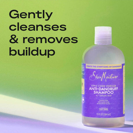 SheaMoisture Sistema de cuidado del cabello Champú anticaspa