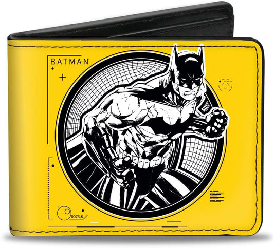 Cartera Bifold para Hombre de DC Comics, Batman Tech Acción