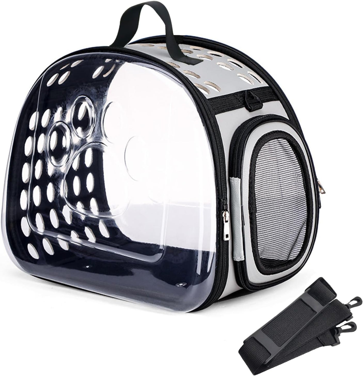 Transportadora BNOSDM Plegable para Gatos y Perros Pequeños
