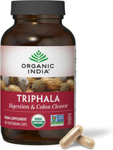 Suplemento ORGANIC INDIA Triphala  Apoyo a la digestión