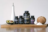 Suplemento de aceite MCT puro  360 cáp  3000 mg energía Keto