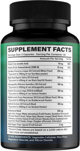 GiDa Cultura Shilajit y Sea Moss Combo - 120 cápsulas