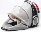 Mochila expandible para gatos cápsula espacial astronauta