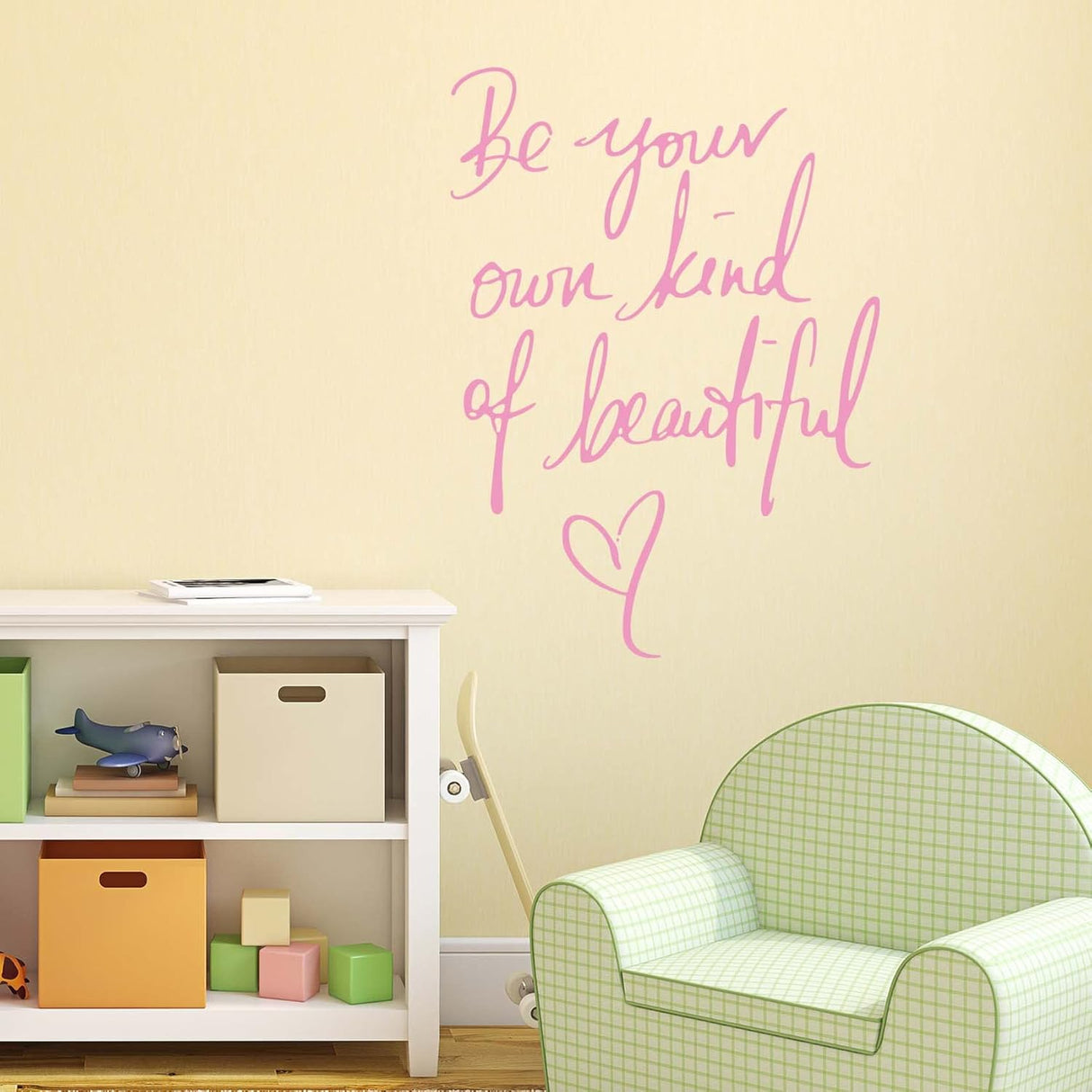 Vinilos de Pared Cita Inspiradora, Decoración Peel and Stick