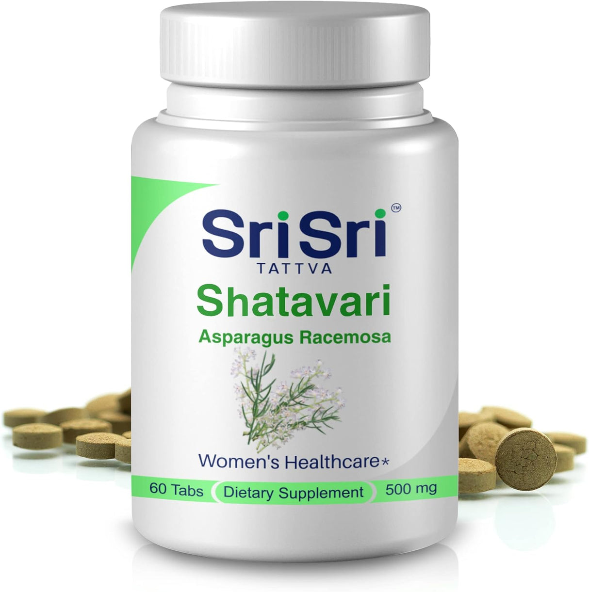 Suplemento Sri Sri Tattva Shatavari Espárragos Racemosa