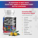 Suplemento Nutraceuticals de raíz de remolacha 6000 mg