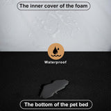 Cama ortopédica para perros medianos JOYELF, sofá L, lavable