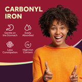 Suplementos Alimenticios Hierro carbonilo  con vitamina C