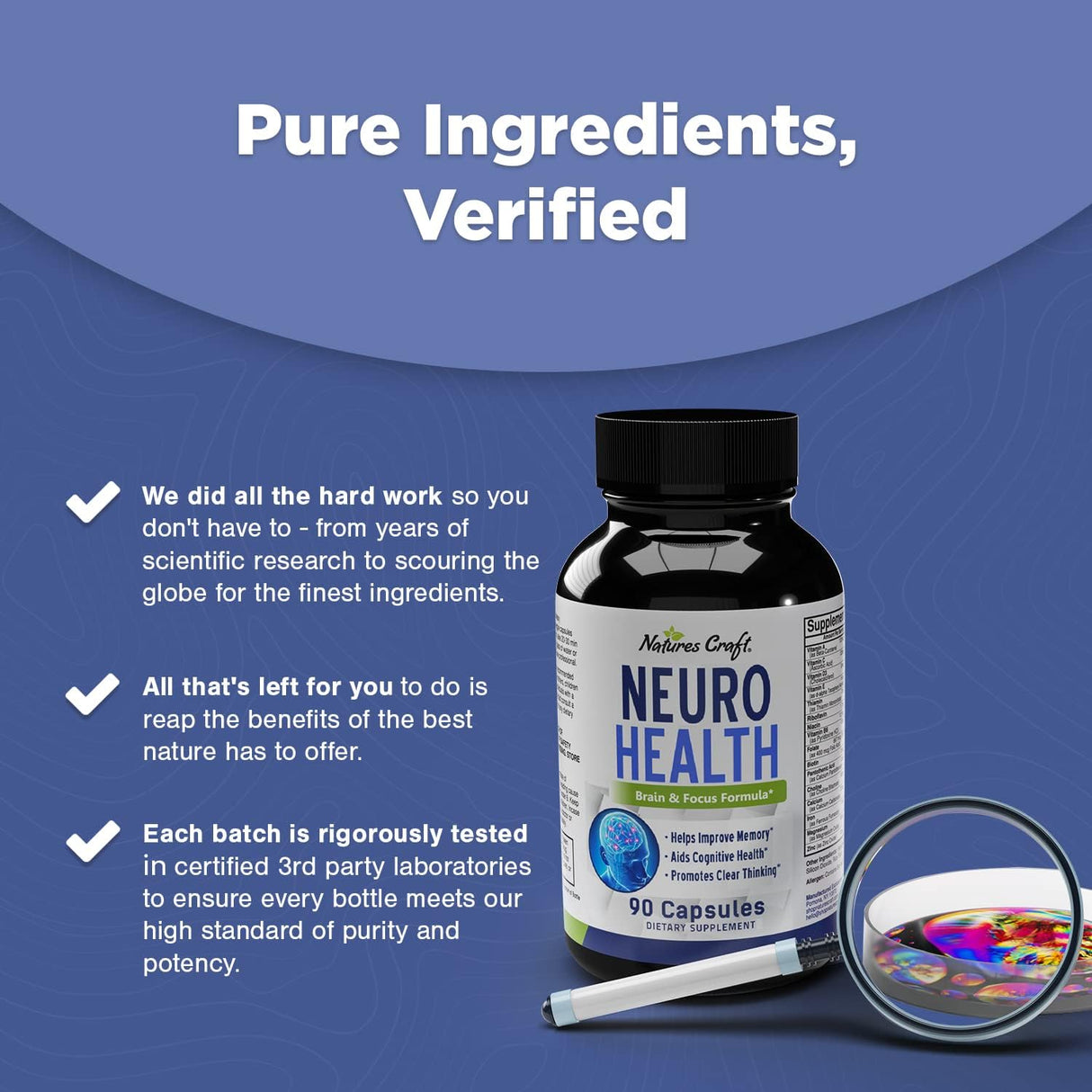 Suplemento para mejorar la mente natural reduce el olvido