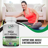 Suplemento Complejo mineral completo con vitamina D3, calcio