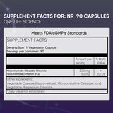 Suplemento de NAD+ Ageless - Ribósido de Nicotinamida 90 cps