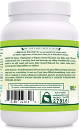 Semillas de Lino Orgánicas 2 Lbs - Herbal Secrets, Omega-3