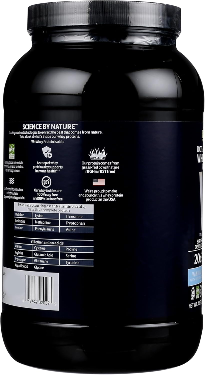 Proteína en Polvo Whey Isolate Biochem, 20g Gras-Fed, Keto, 48.5 oz