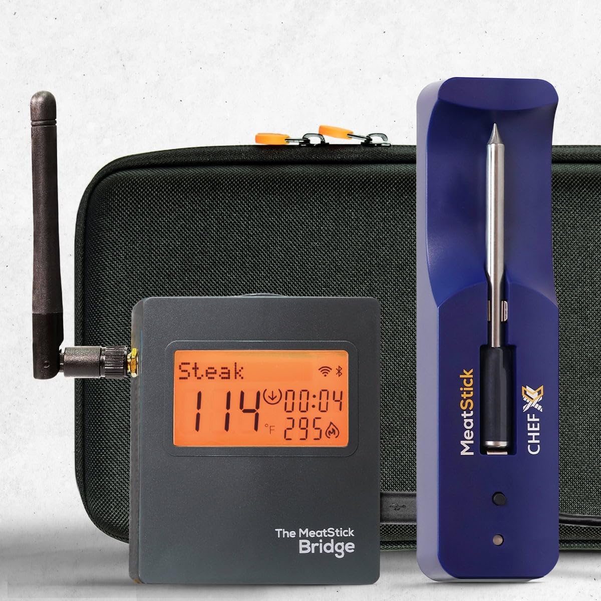 Termómetro de carne MeatStick Chef X WiFi | Cuádruple sensor