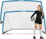 Porteria de futbol portatil para entrenamientos de niños
