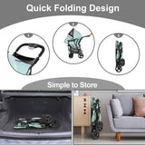 Carrito para Perros, Stroller, Plegable y Ligero, Modelo Jogger