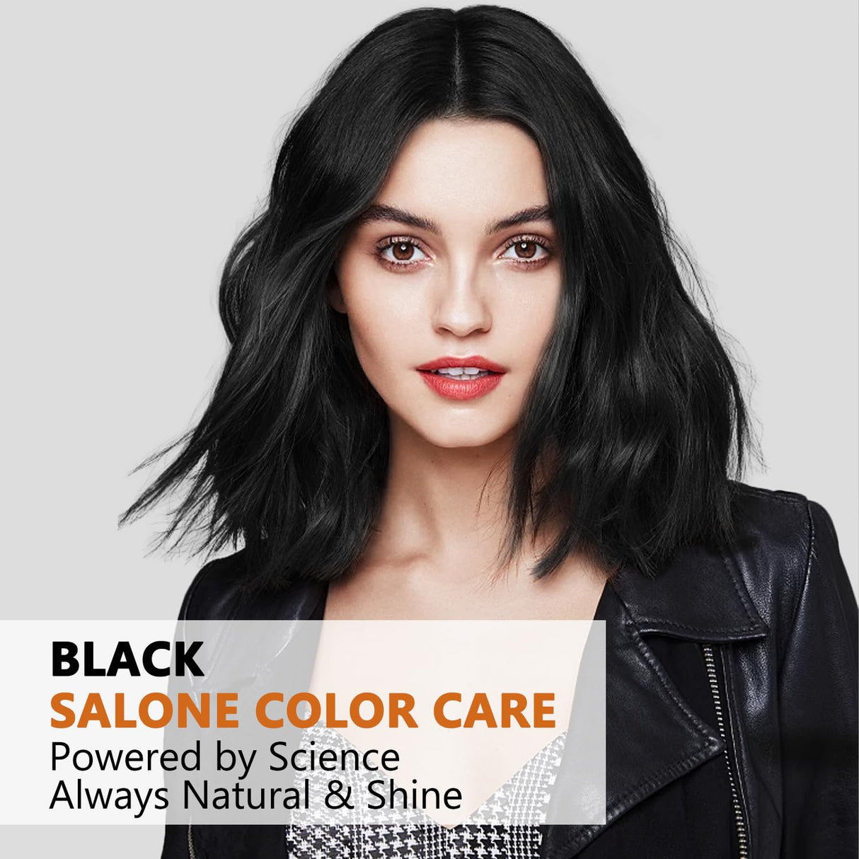 Shampoo de tinte para cabello negro natural 3 en 1 Yocisku