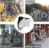 Cubiertas para bicicleta, impermeables con agujero para candado