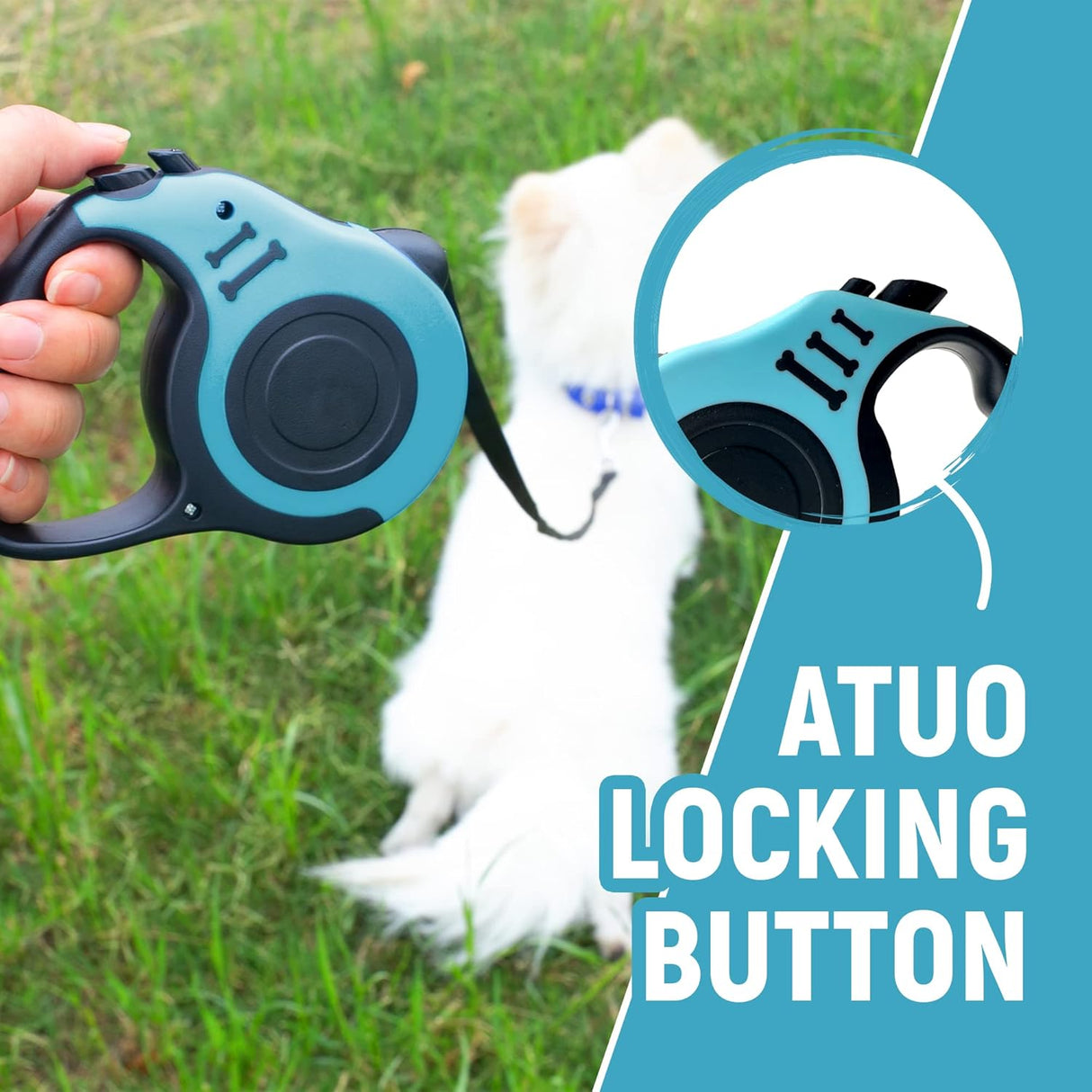 Correa Retráctil Automática Telescópica para Perros c