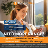 Termómetro de carne MeatStick Chef, 4 sensores, inalámbrico