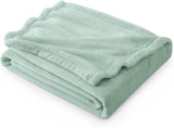 Manta de Felpa Bedsure, 300GSM Suave y Ligera, Modelo Jadeite