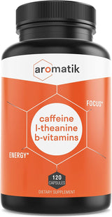 Suplemento concentrado de cafeína L-teanina  Cafeína 100 mg
