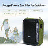 Amplificador de Voz Portátil, Sistema PA, Bluetooth, M800