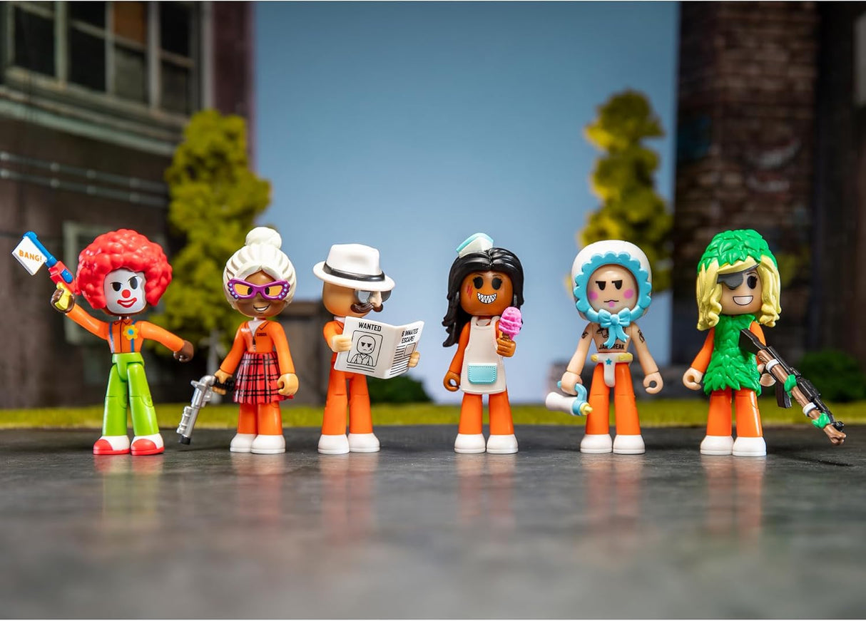 Figuras de acción Jailbreak: Multipack Seis, 2.75, Accesorios