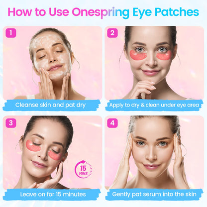 Parches para debajo de los ojos (24 pares) Onespring