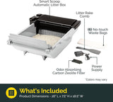 Caja de Arena Automática Pet Zone con Filtros y Bolsas, Modelo