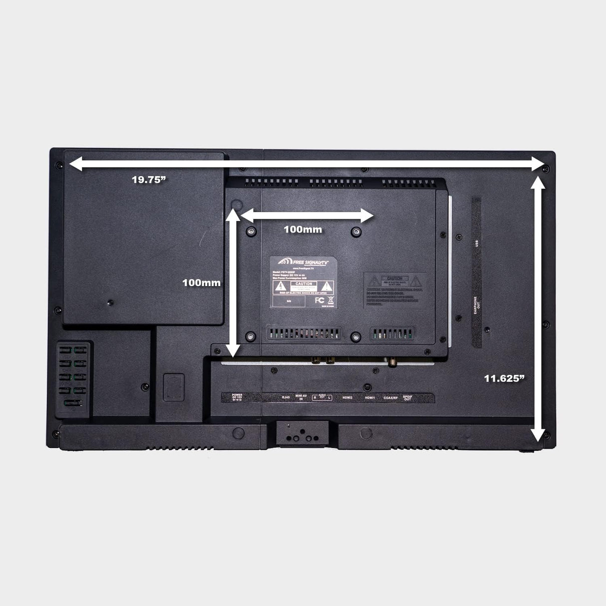 Televisor Smart 22 Free Signal TV con WiFi y DVD, Platinum Series
