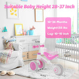 Bicicleta de Equilibrio Allobebe para Bebés 12-36 Meses