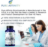 Suplemento Nicotinamida B3 500mg Potenciador de energía 100