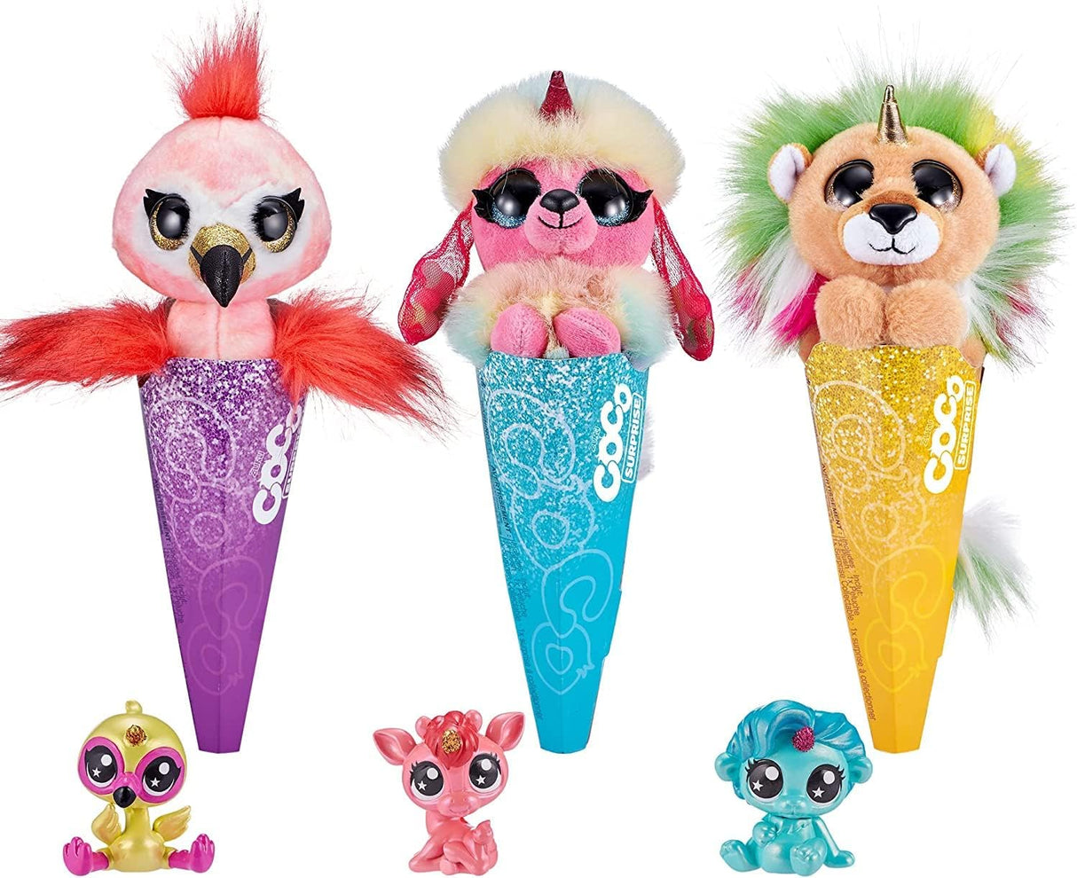 COCO Sorpresa Fantasía 3 Pack de ZURU Peluches con Sorpresa