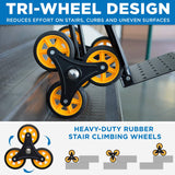Carretilla Escaladora Mount-It! 330 lb Capacidad, Plegable