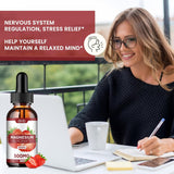 Magnesium Glycinato Líquido, Vegan, 500mg, Relajación, 2oz