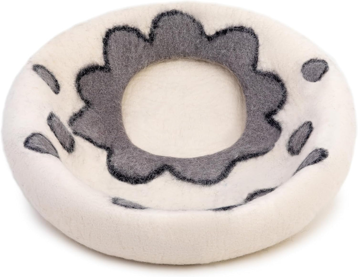 Cueva de Gato de Fieltro Premium Woolygon - 100% Lana Merino