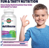 Multivitaminas Masticables KAL para Niños, 180 Dinosaurios