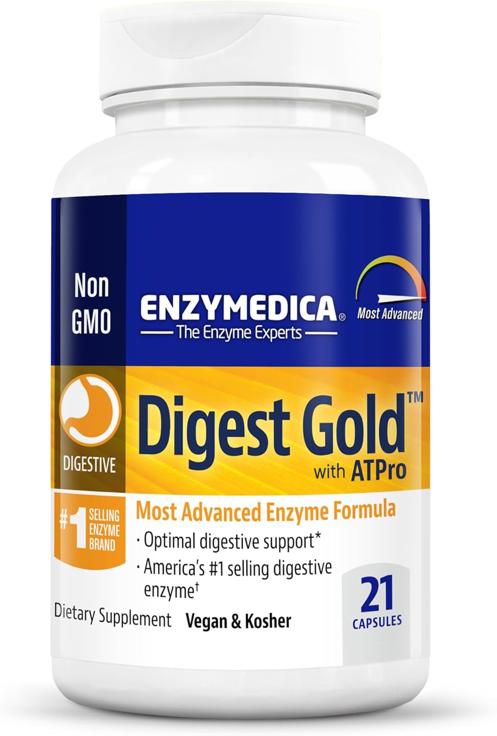 Suplemento Digest Gold con ATPro  de máxima potencia 21 und